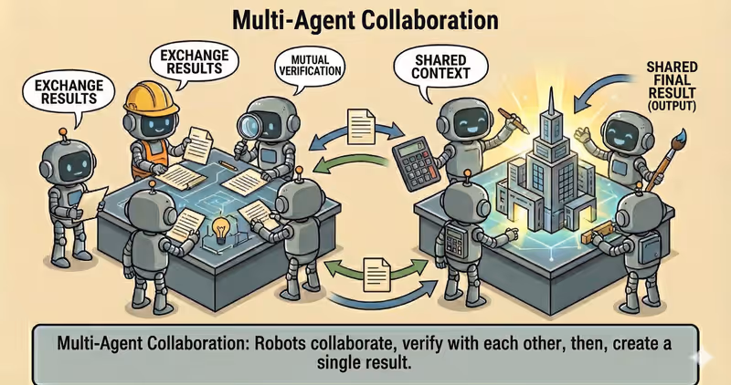 Multi-Agent Collaboration: agents working together