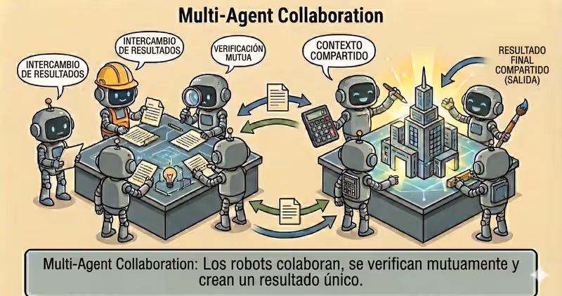 Multi-Agent Collaboration: trabajo conjunto de agentes