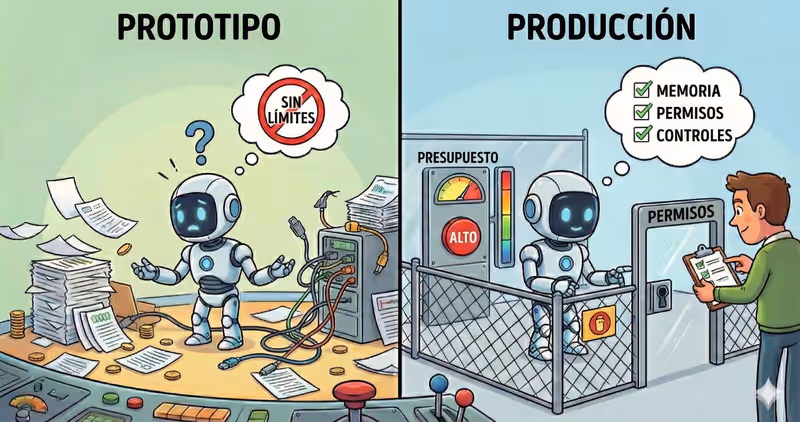 Agente de IA: solicita ejecutar una acción